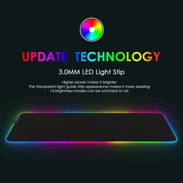 Speed RGB Gaming Mouse Pad
