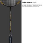 Aluminum Strung Badminton Racquet - Set of 2