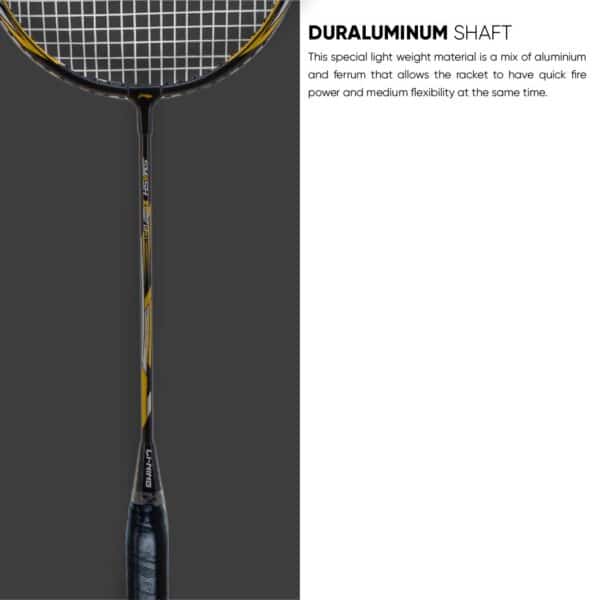 Aluminum Strung Badminton Racquet - Set of 2