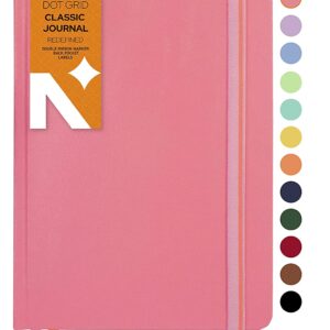 Dot Grid, B5 Notebook - Pink Dotted Journal