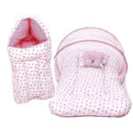 Baby Gift Pack Set Mattress with Net & Sleeping Bag