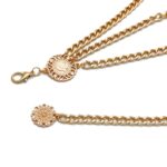 Women And Girl Fashion Metal Stretchable Gold Plated Belly Chain Waist Belt