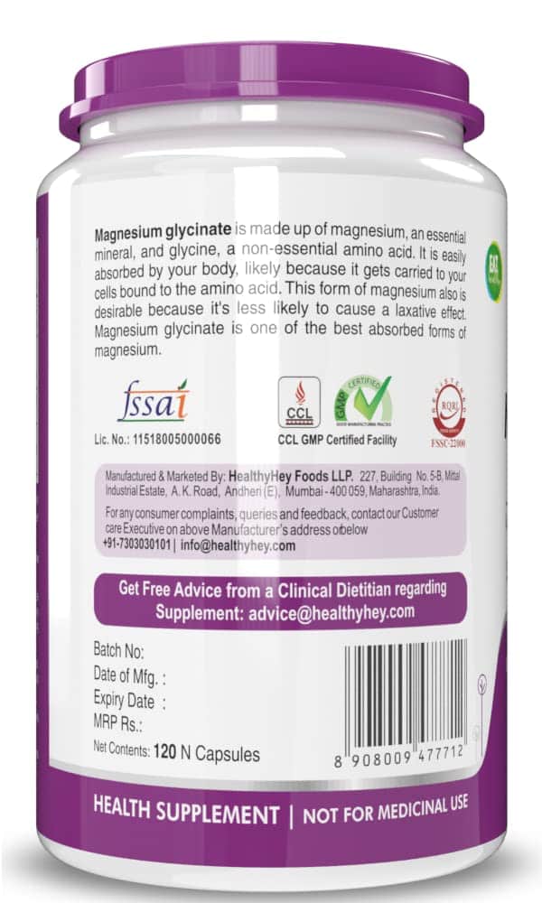 Nutrition High Absorption Magnesium Glycinate