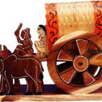 Traditional Art Center Bullock cart Wooden handicrafts Items