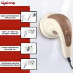 Lifelong LLM27 Corded Electric Handheld Full Body Massager