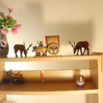 Traditional Art Center Bullock cart Wooden handicrafts Items