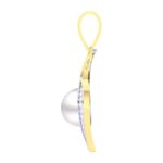 Sterling Silver Real Pearl Pendant with Chain Gift