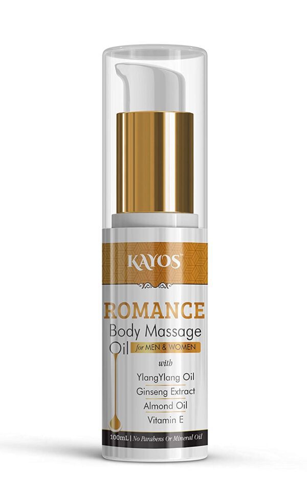 Kayos Men's Women's Romance Body Massage Oil