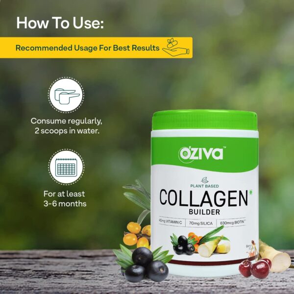 OZiva Plant Based Collagen Builder Powder