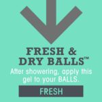 Below The Belt Grooming Fresh & Dry Balls