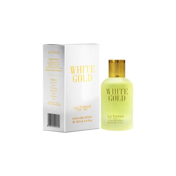 LA' French White Gold Eau De Perfumes Long Lasting