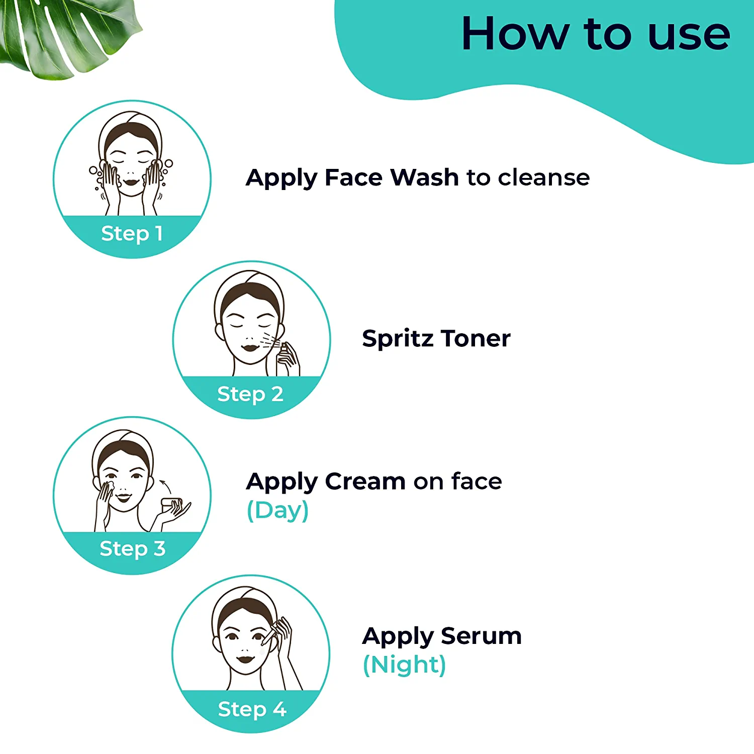 Korean Beauty Flawless Skin Face Care Kit With Vitamin C Night Serum & Jute Kit Bag-korea-4