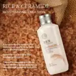 The Face Shop 2 Step Brightening Routine combo Rice Water Bright Foaming Cleanser (150ml)+Rice & Ceramide Moisturizing Emulsion (150ml) Korean-5