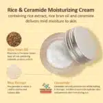 The Face Shop Rice & Ceramide Moisturizing Cream with Rice Extracts for brightening and Moisturizing Korea-3
