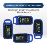 Dr Trust Professional Series Finger Tip Pulse Oximeter With Audio Visual Alarm and Respiratory Rate5