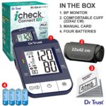 Dr Trust (USA) Digital Blood Pressure Monitor Apparatus and Testing Machine with USB Port Icheck Bluetooth Connect Most Accurate BP Checking Instrument4