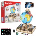 Globe TROTTERS Augmented Reality STEM Educational DIY Fun Toy with Free App, Educational & Construction based Activity Game for Kids 8 to 14