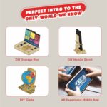Globe-TROTTERS-Augmented-Reality-STEM-Educational-DIY-Fun-Toy-with-Free-App-Educational-Construction-based-Activity-Game-for-Kids-8-to-14