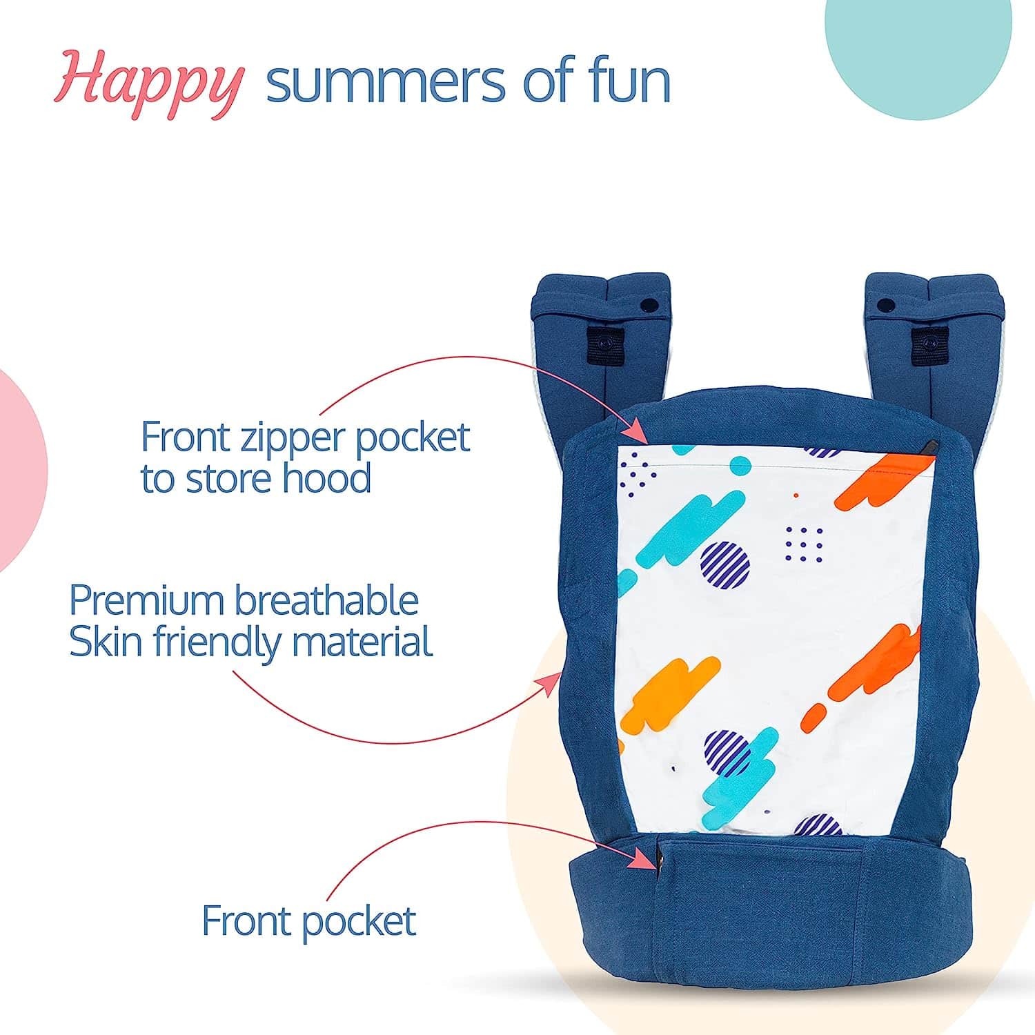 LuvLap-Adore-Baby-Carrier-with-2-carry-positions-Baby-carrier-for-4-to-24-months-baby-Breathable-Skin-friendly-premium-fabric-Adjustable-New-born-to-Toddler-Carrier-Max-weight-Up-to-18-Kgs-Blue