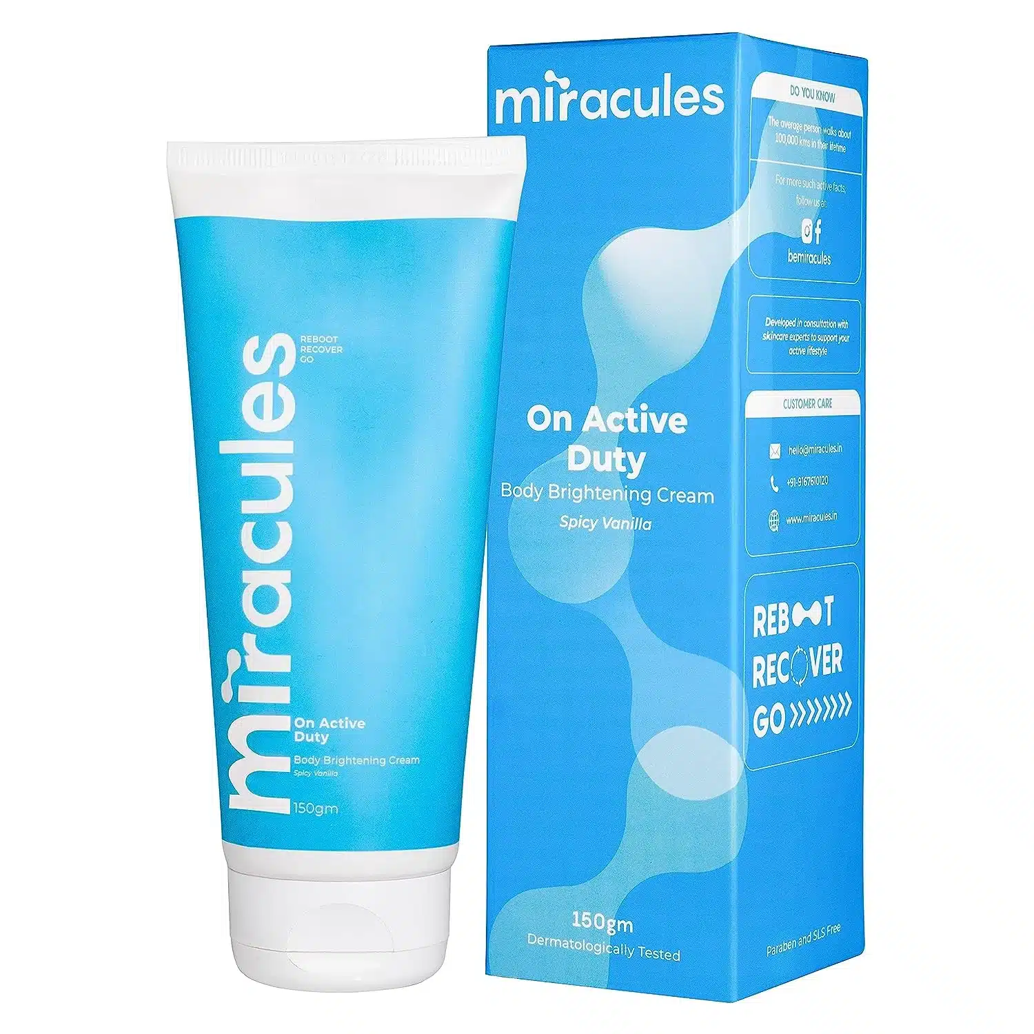 Miracules On Active Duty Body Brightening Cream-1.