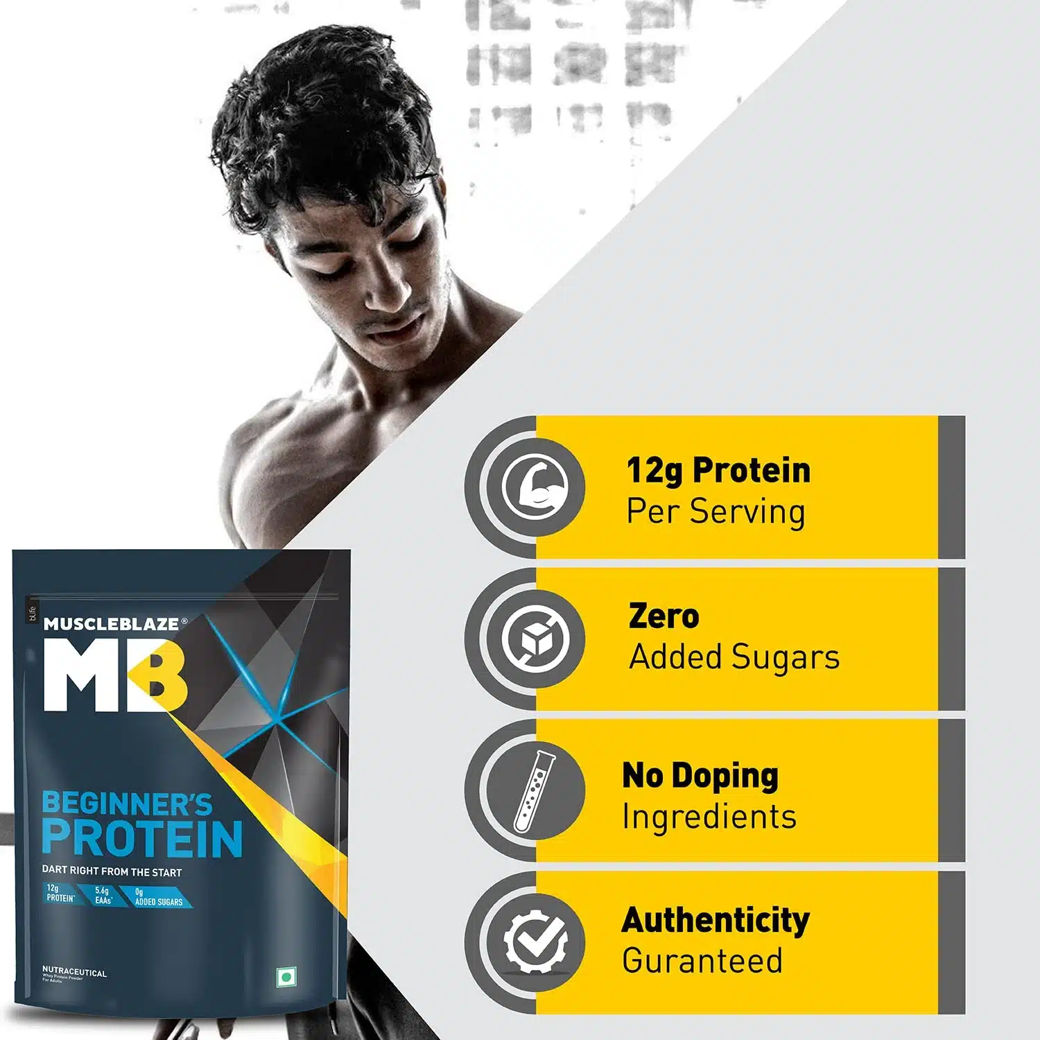MuscleBlaze Beginner's Whey Protein3.
