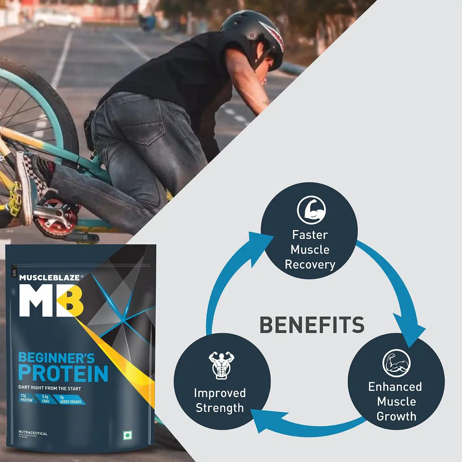 MuscleBlaze Beginner's Whey Protein4.