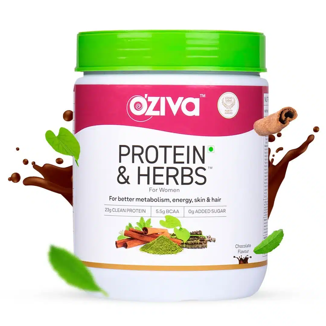OZiva Protein & Herbs, Women, (chocolate)Pack of 500 gm-1.